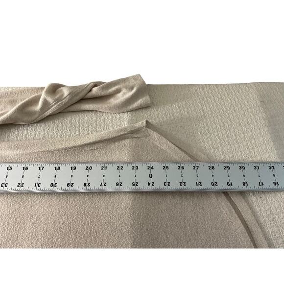 Lane Bryant‎ Beige Open Front Cardigan Plus Size 14/16 Lightweight Rayon Blend - Picture 4 of 10